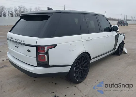 2018 Land Rover Range Rover 3.0L V6 Turbocharged Diesel Hse Td6 из США, поврежденный, VIN SALGS2RK2JA392167